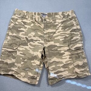 Gander Mountain Guide Series Mens 42 Shorts Cargo Camo Camouflage